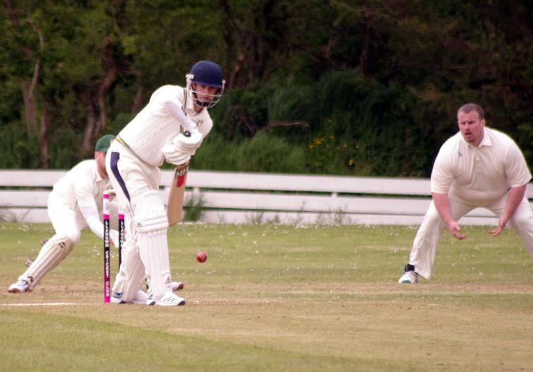 Joseph Kiff in action for Llangwm